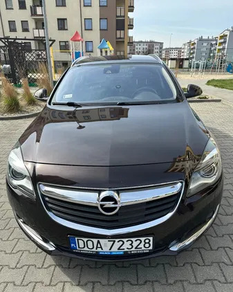 opel insignia Opel Insignia cena 40000 przebieg: 129500, rok produkcji 2014 z Oława